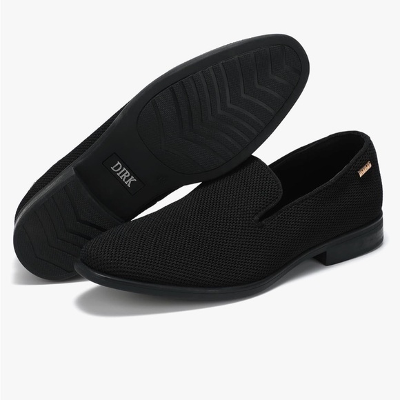 Dirk Dress Shoes for Men Tuxedo Shoes Slip-On Loafer/Casual Oxford Shoes NWOT - Picture 1 of 11